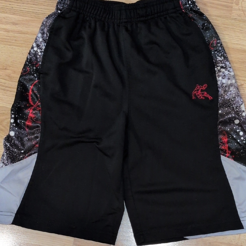AND1 Blue & Black Sports Shorts - Picture 4 of 14